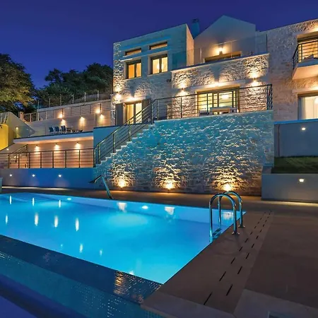 Villa Neromylos Sleeps 10 Air Con Wifi *